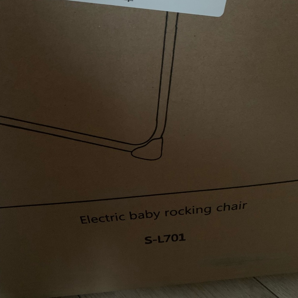 Gray Baby Swing with Remote Control - Picture 6 of 7